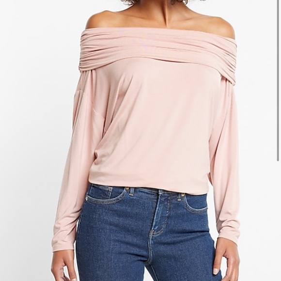 Express Tops - Express off the shoulder dolman top